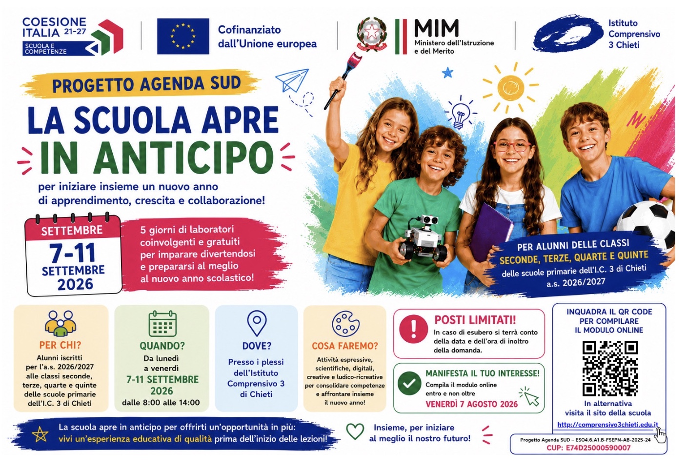 PN 2021/2027 - SCUOLA PRIMARIA - Progetto 